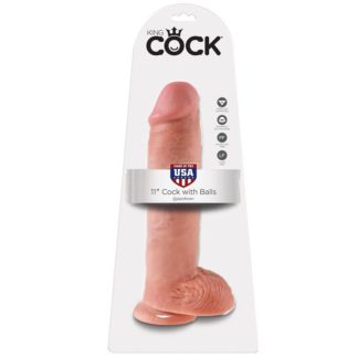 king-cock-11"-pene-realistico-natural-28-cm-0