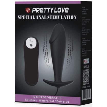 pretty-love-plug-anal-silicona-forma-pene-y-12-modos-vibracion---negro-6