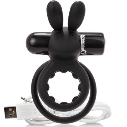 screaming-o-anillo-doble-recargable-con-rabbit-o-hare---negro-0