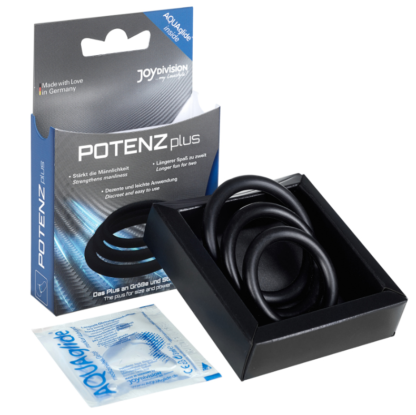 potenzplus-kit-de-3-anillos-para-el-pene-(s,-m,-l)-negro-0