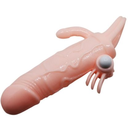 brave-man-funda-pene-anal-y-clitoris-vibrador-16.5-cm-natural-5