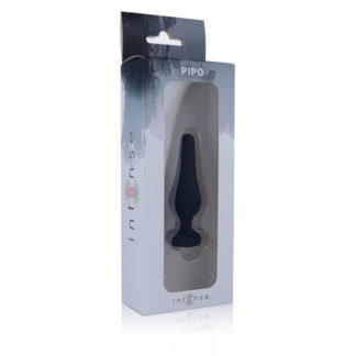 intense-anal-plug-pipo-s-silicone-negro-10cm-0