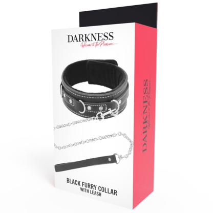 darkness-collar-leather-con-correa-alta-calidad-3