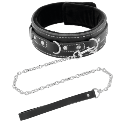 darkness-collar-leather-con-correa-alta-calidad-4