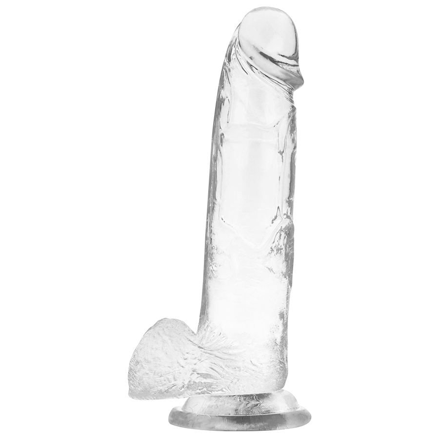 Xray clear dildo realista transparente 22cm x 4.6cm