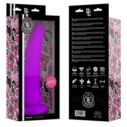 delta-club-toys-dildo-lila-silicona-medica-23-x-4.5-cm-1