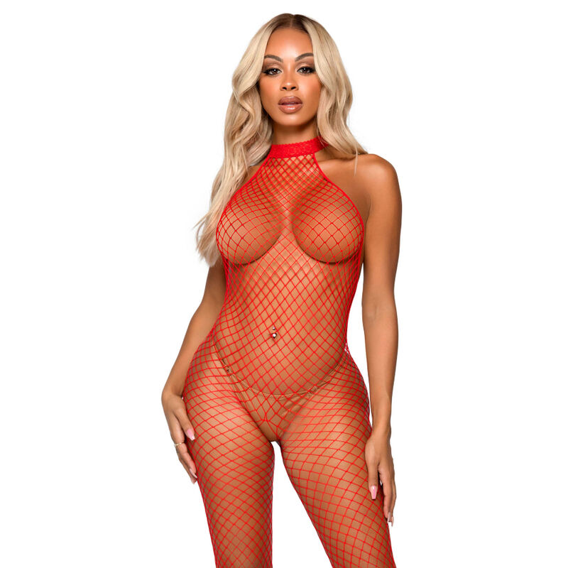leg-avenue---le-frivole-bodystocking---cuello-racer-talla-unica-rojo-0