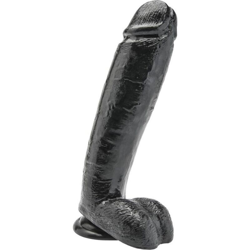 get-real---dildo-25,5-cm-con-testiculos-negro-0