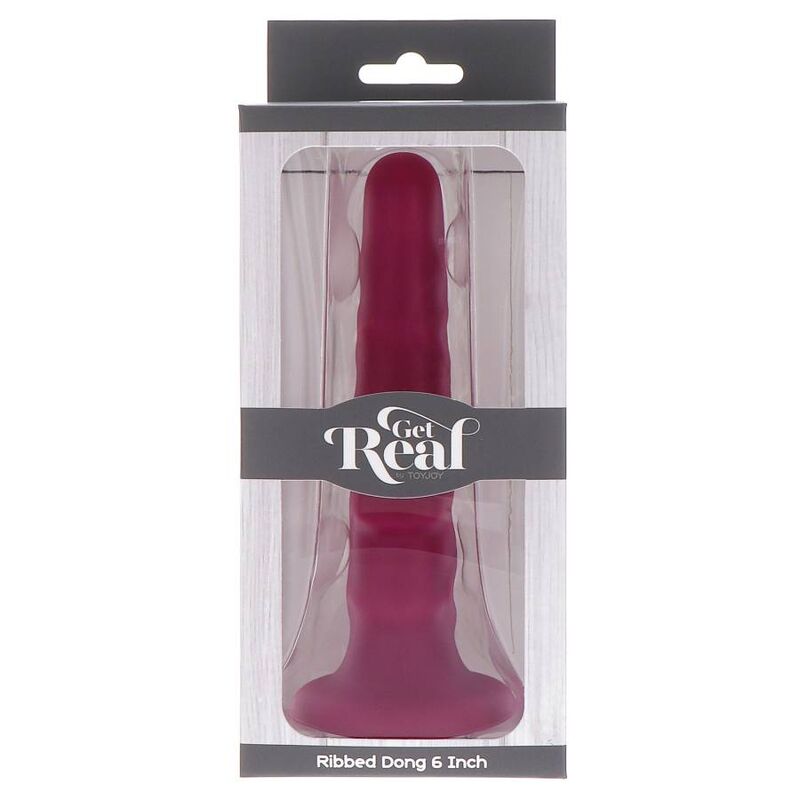 get-real---ribbed-dong-12-cm-rojo-5