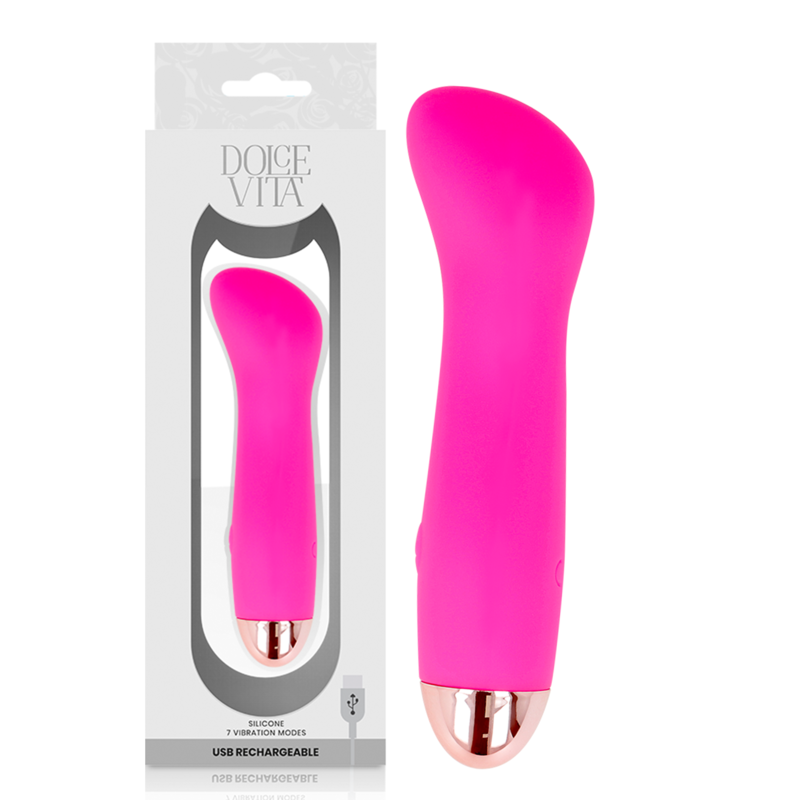 dolce-vita---vibrador-recargable-one-rosa-7-velocidades-0