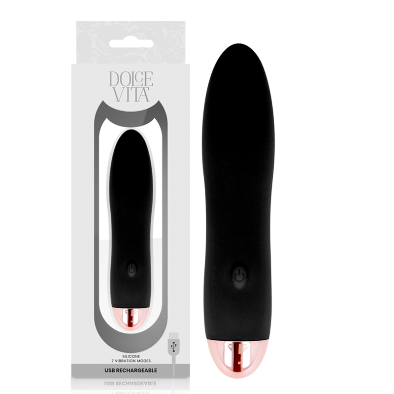 dolce-vita---vibrador-recargable-four-negro-7-velocidades-0