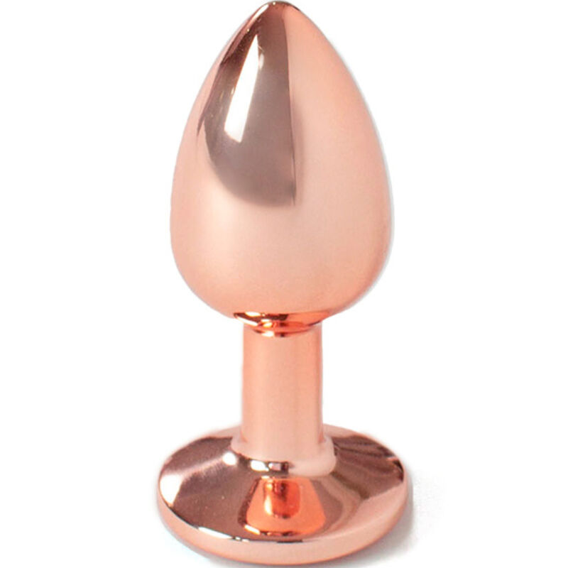 secretplay---metal-butt-plug-oro-rosa-talla-s-7-cm-0