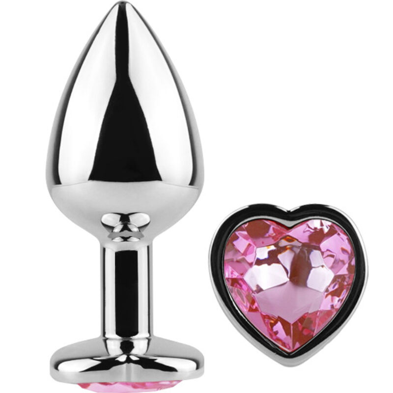 secretplay---metal-butt-plug-corazÓn-fucsia-talla-s-7-cm-0