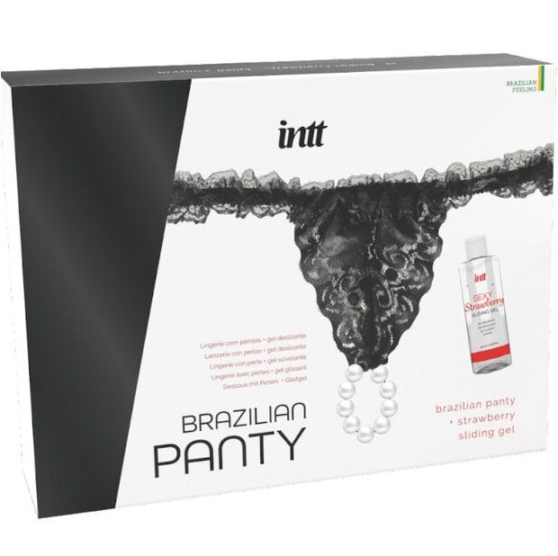 intt-releases---panty-brasileÑa-negra-con-perlas-y-gel-lubricante-50-ml-0