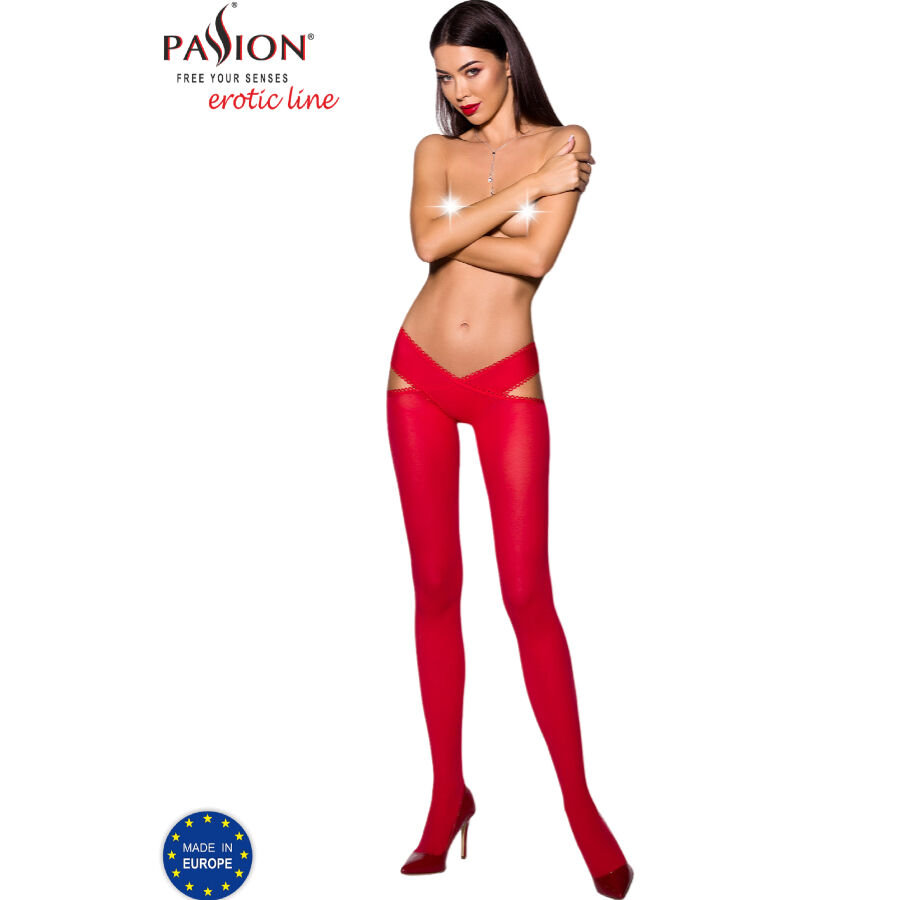 passion---tiopen-005-medias-rojo-3/4-60-den-0