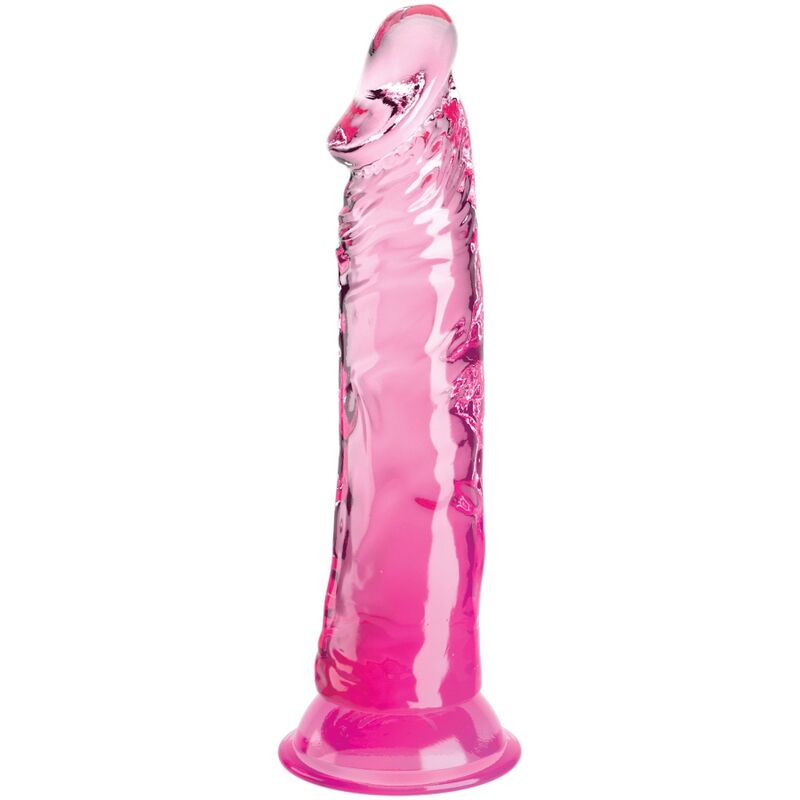 king-cock---clear-pene-realistico-19.7-cm-rosa-0