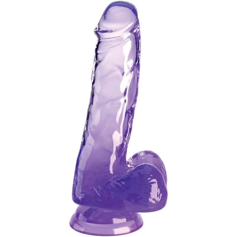 king-cock---clear-pene-realistico-con-testiculos-13.5-cm-morado-0