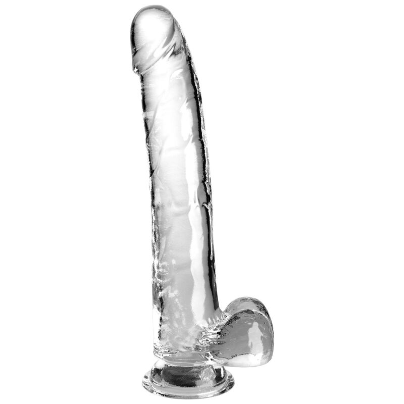 king-cock---clear-dildo-con-testiculos-24.8-cm-transparente-0