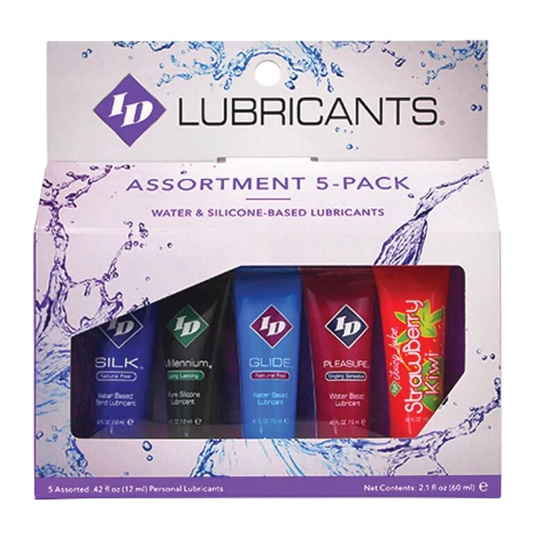 id-juicy-lube---surtido-5x-lubricante-tube-pack-12-ml-0