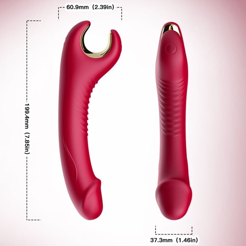 armony---prince-dildo-vibrador-&-rotador-rojo-2