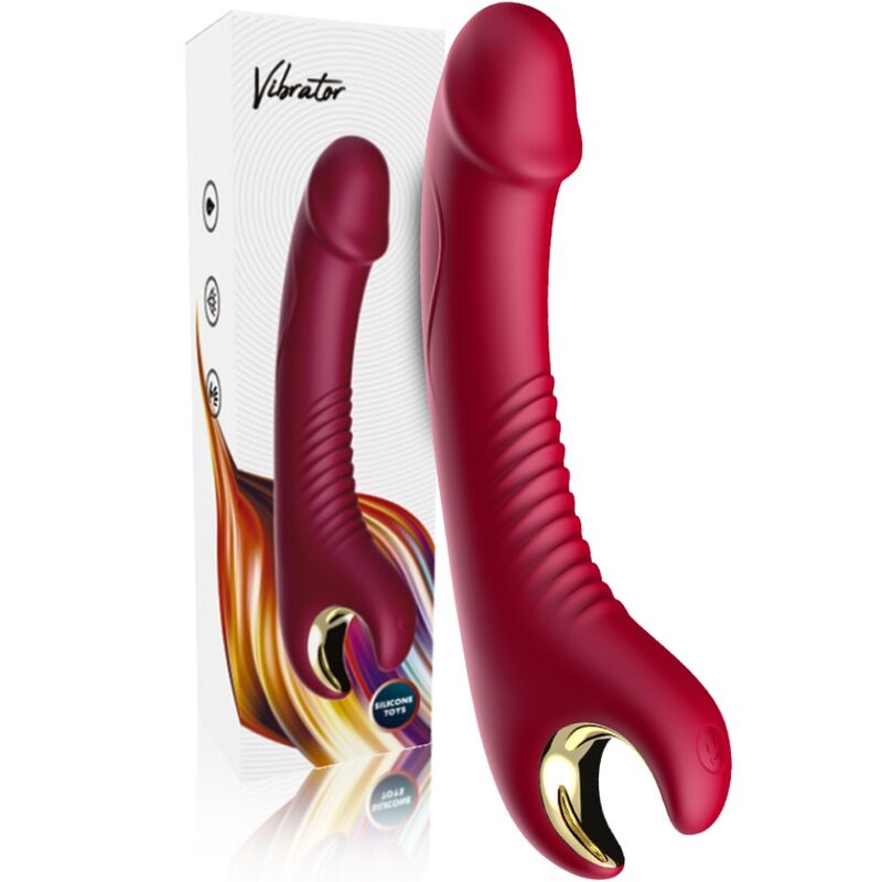 armony---prince-dildo-vibrador-&-rotador-rojo-4