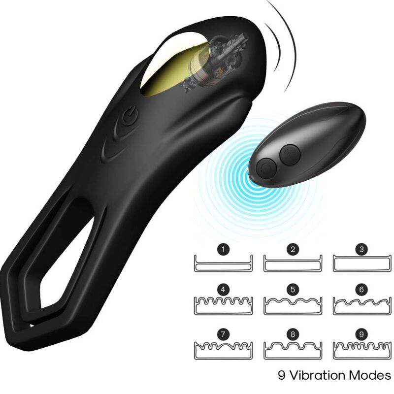armony---roadster-anillo-vibrador-doble-control-remoto-negro-0