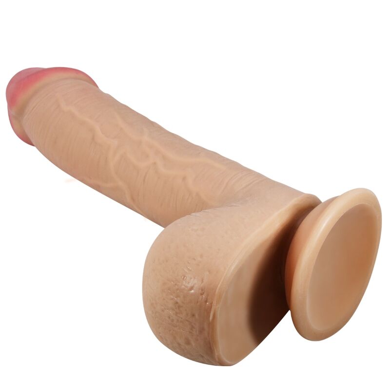 pretty-love---sliding-skin-series-dildo-realÍstico-con-ventosa-piel-deslizante-natural-23.4-cm-0