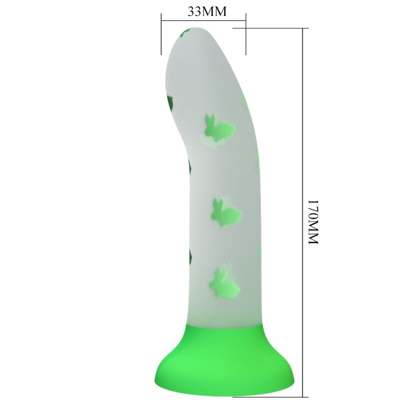 pretty-love---magical-nightfall-dildo-sin-vibraciÓn-luminoso-verde-0
