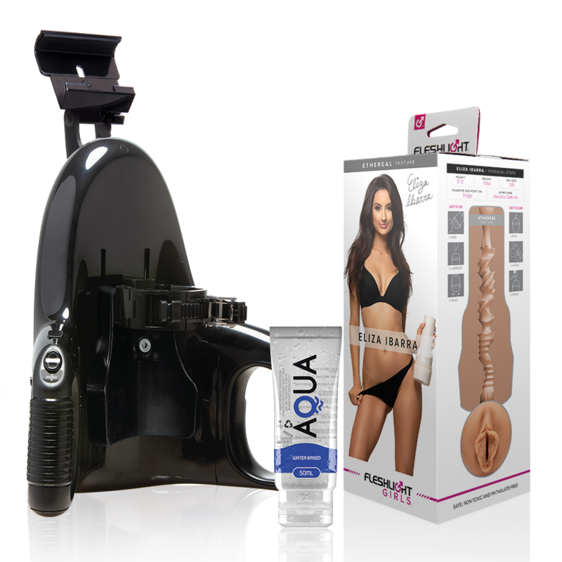 fleshlight---eliza-ibarra-vagina-+-universal-launch-+-lubricante-aqua-quality-50-ml-0