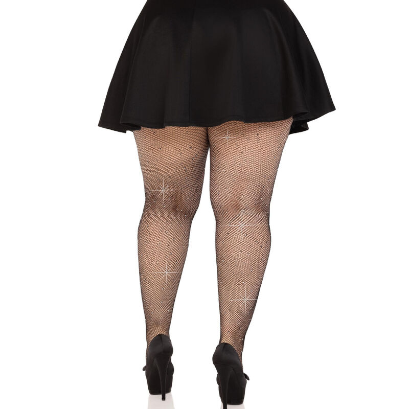 leg-avenue---medias-rejilla-cristalizada-negro-plus-size-1