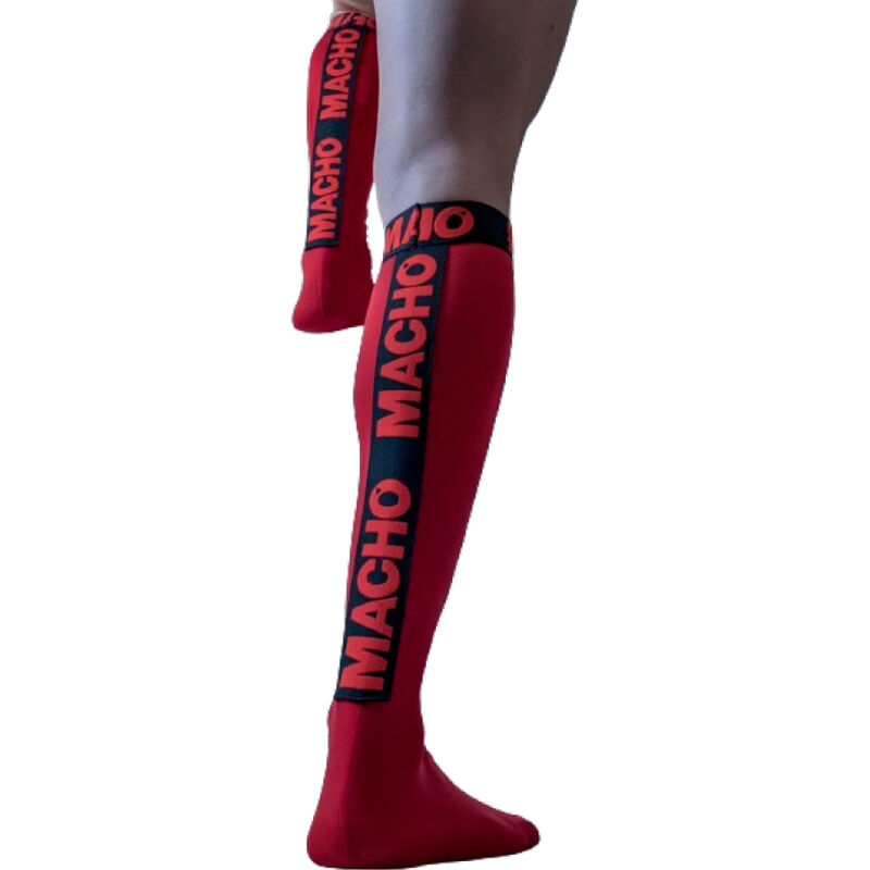 macho---calcetines-finos-rojo-talla-unica-0