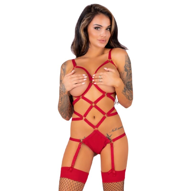 livco-corsetti-fashion---thiara-lc-20213-set-body-+-medias-roja-s/m-0