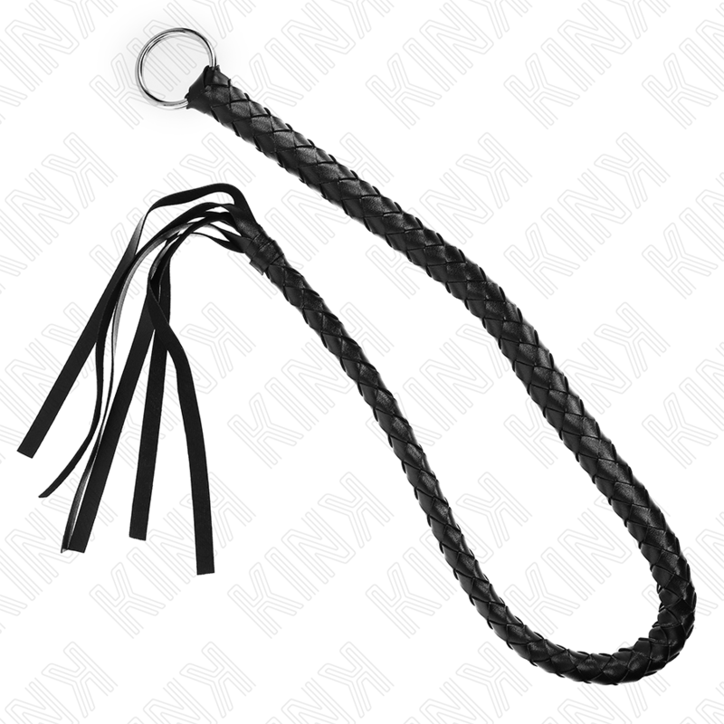 kink---lÁtigo-de-serpiente-con-anillo-de-mano-negro-65-cm-0