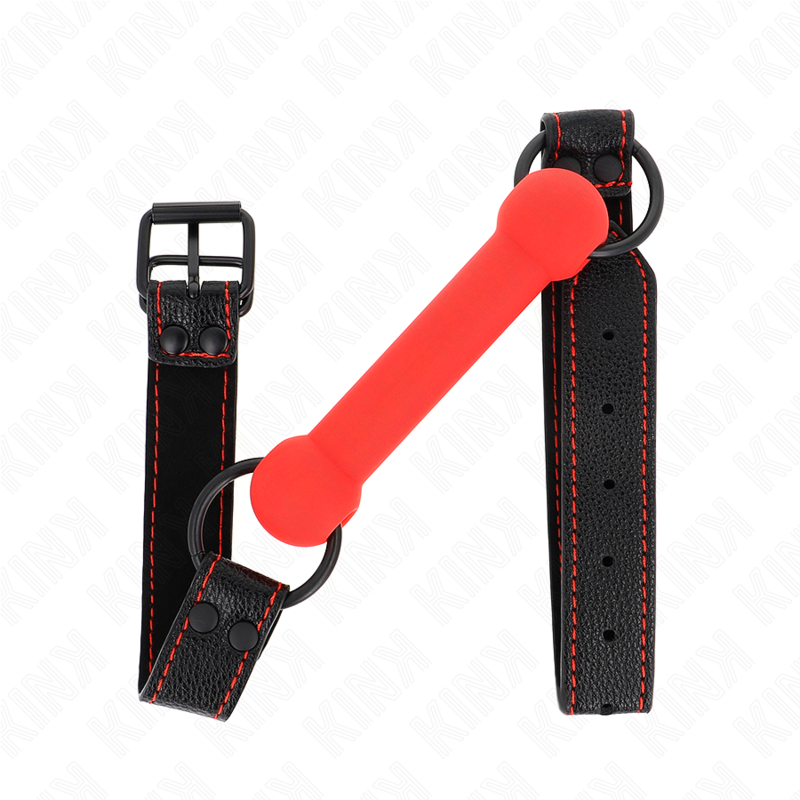 kink---mordaza-forma-de-hueso-con-correa-polipiel-rojo-ajustable-41-57-cm-0