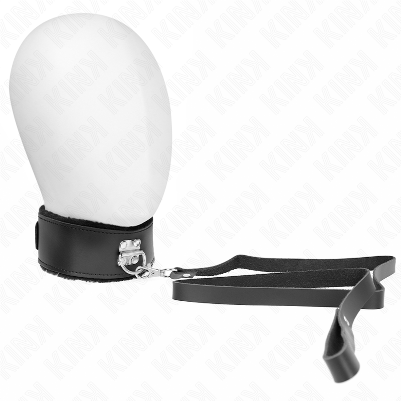 kink---collar-con-correa-116-cm-de-piel-negro-ajustable-40-48-cm-x-6-cm-0