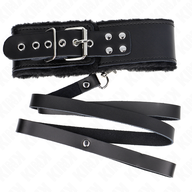kink---collar-con-correa-116-cm-de-piel-negro-ajustable-40-48-cm-x-6-cm-4