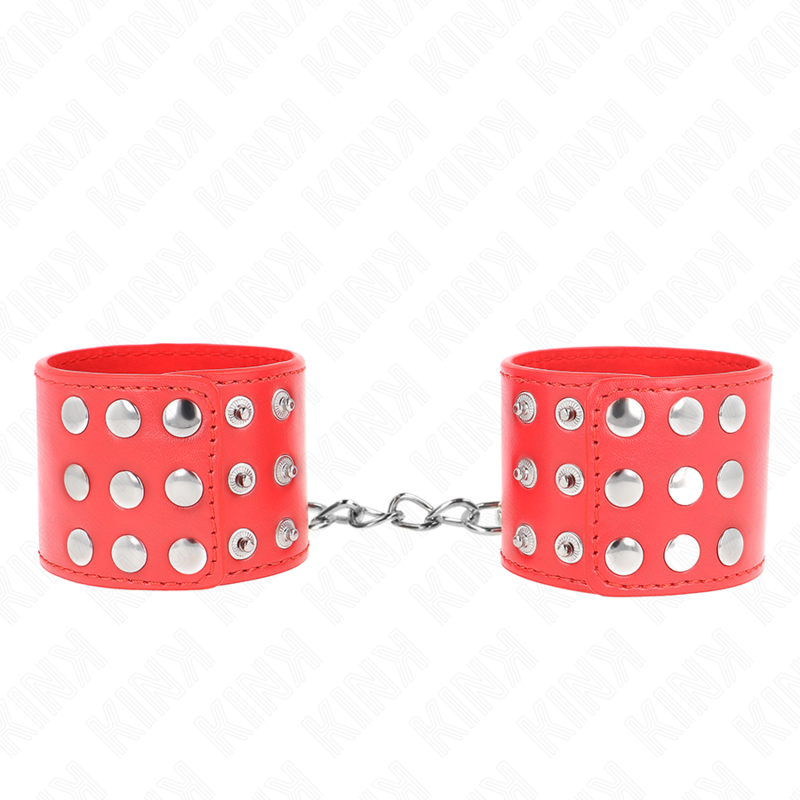 kink---muÑequeras-con-cierre-a-presiÓn-ajustable-rojo-19-24-cm-x-5.5-cm-0