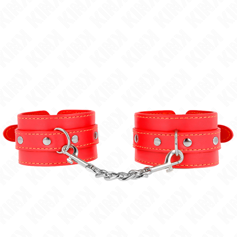 kink---muÑequeras-finas-rojo-ajustable-21-33-cm-0