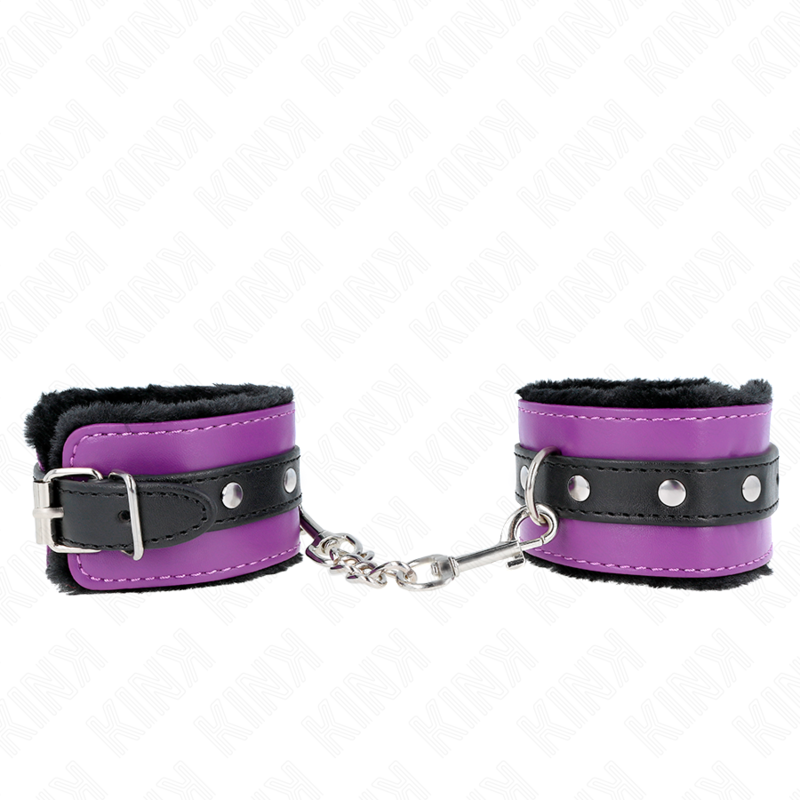 kink---muÑequeras-forradas-premium-negro-con-correa-violeta-/-negro-ajustable-17-29-cm-x-6-cm-0