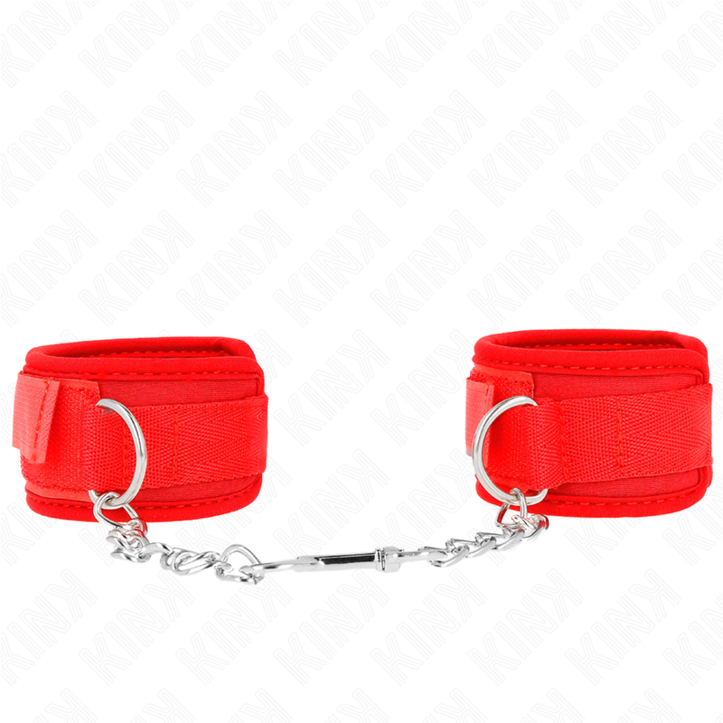 kink---muÑequeras-neopreno-rojo-42-x-5-cm-0