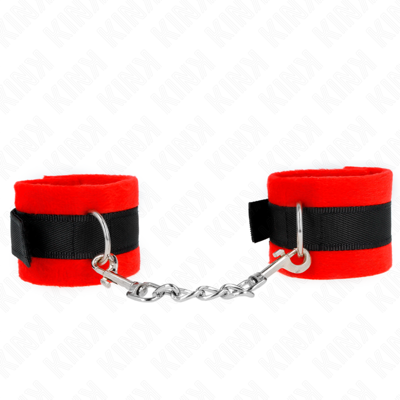 kink---muÑequeras-para-principiantes-negro-rojo-30-x-7-cm-0