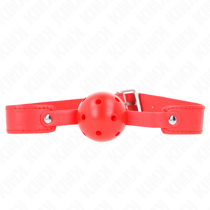 kink---mordaza-de-bola-4.5-cm-transpirable-rojo-65-x-2.5-cm-0