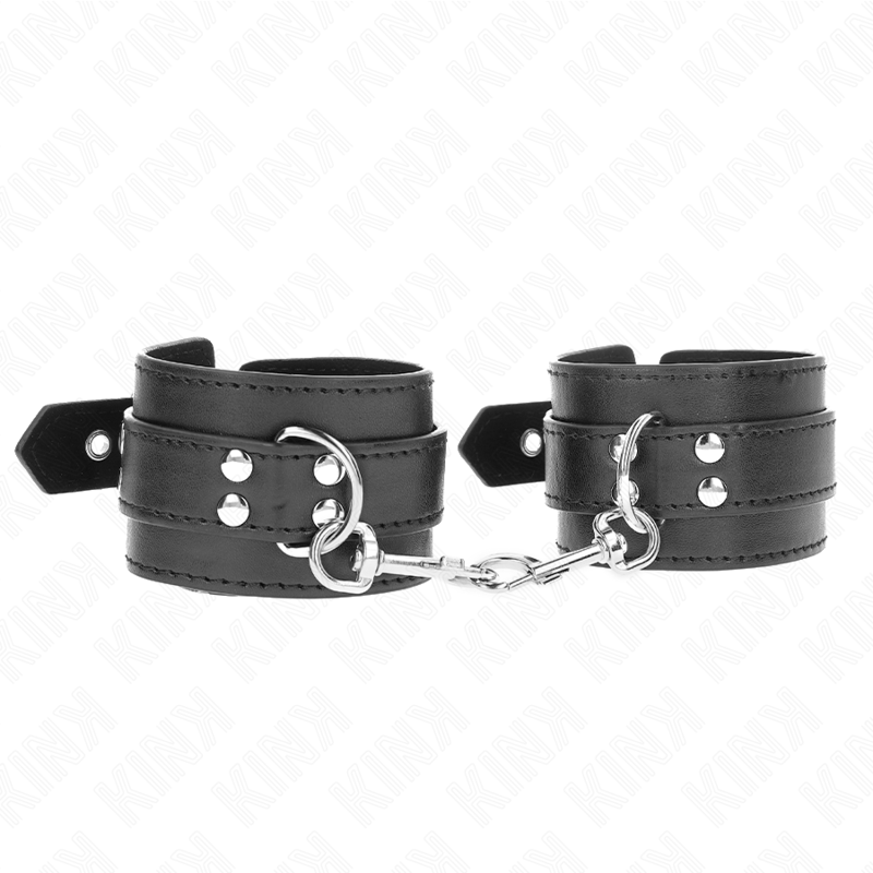 kink---muÑequeras-con-tachuelas-negro-35-x-6-cm-0