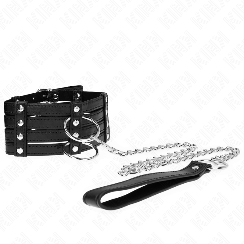 kink---collar-con-correa-65-cm-estilo-sub-ajustable-35-51-cm-x-7-cm-0