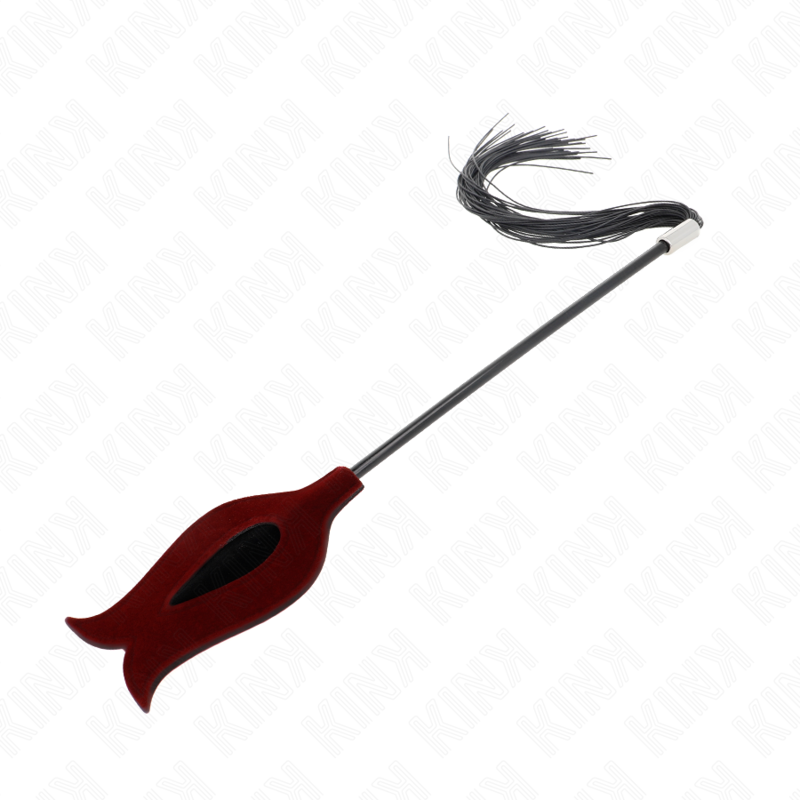 kink---lÁtigo-de-borla-de-silicona-con-forma-de-rosa-45-cm-0