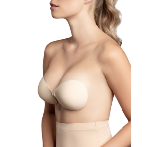 Bye-bra - sujetador invisible beige copa a