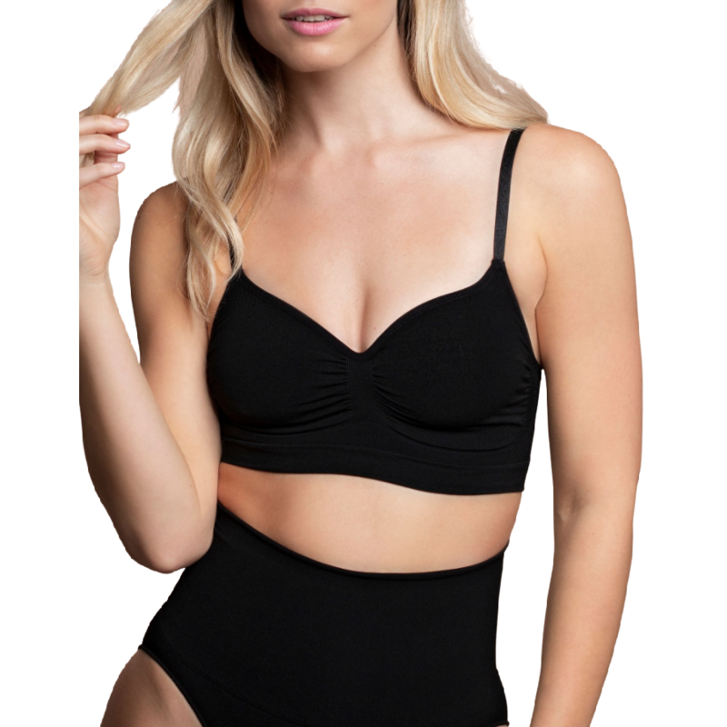 Bye-bra - medium control sujetador sin costuras negro talla xl