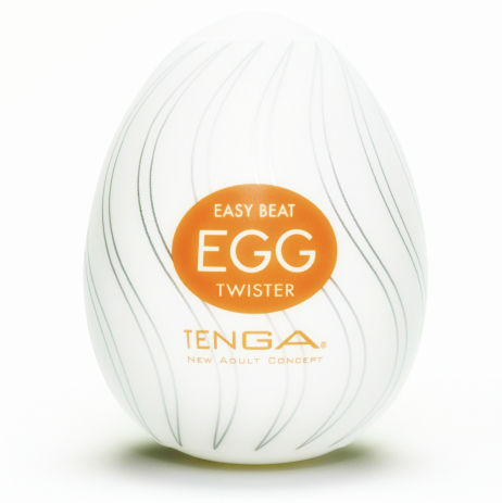 Tenga huevo masturbador naranja twister