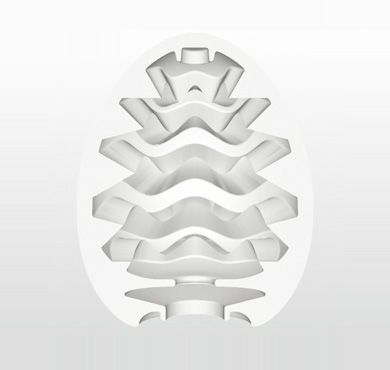 Tenga huevo masturbador azul wavy