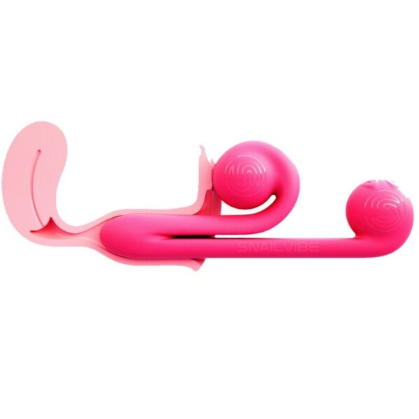 Snail vibe - vibrador multiaccion rosa